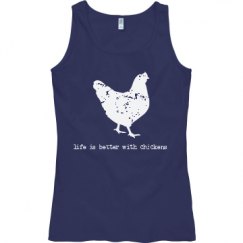 Ladies Semi-Fitted Tank