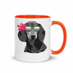 11oz Ceramic Mug with Color Inside