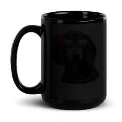 15oz Black Glossy Mug