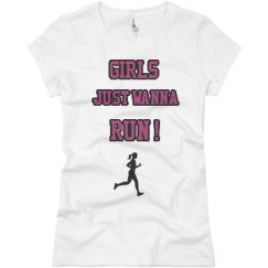 Ladies Slim Fit Basic Promo Jersey Tee