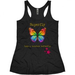 Ladies Slim Fit Super Soft Racerback Triblend Tank