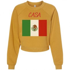 Women's Raglan Pullover Fleece