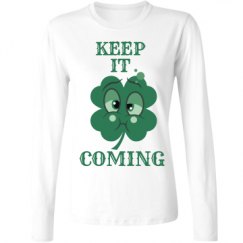 Ladies Relaxed Fit Basic Long Sleeve Tee