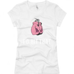 Ladies Slim Fit Basic Promo Jersey Tee