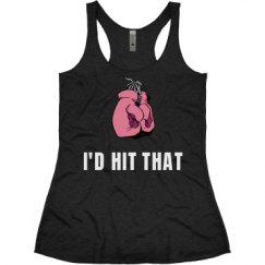 Ladies Slim Fit Super Soft Racerback Triblend Tank