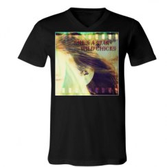 Unisex V-Neck Jersey Tee