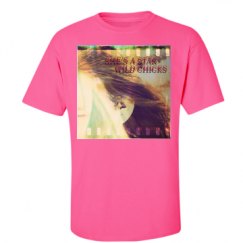 Unisex Ultra Cotton Safety Neon Crewneck Tee