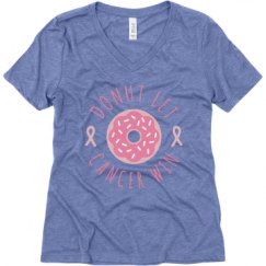 Ladies Relaxed Fit Super Soft Triblend V-Neck Tee