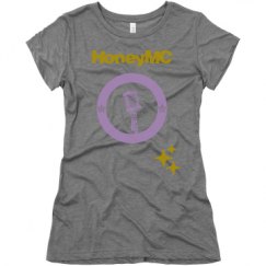 Ladies Slim Fit Super Soft Triblend Tee