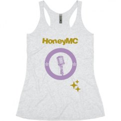 Ladies Slim Fit Super Soft Racerback Triblend Tank