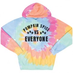 Unisex Tie-Dye Fleece Hoodie