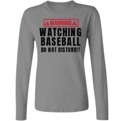 Ladies Relaxed Fit Basic Long Sleeve Tee