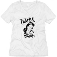 Ladies Relaxed Fit V-Neck Tee