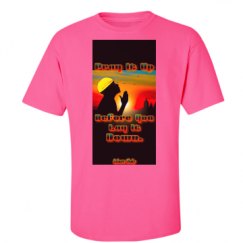 Unisex Ultra Cotton Safety Neon Crewneck Tee