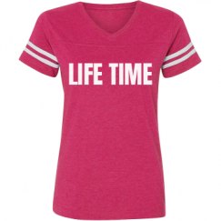 Ladies Relaxed Fit Vintage Sports Tee