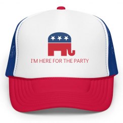 I'M HERE FOR THE PARTY