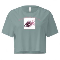 Ladies Festival Cali Crop Top Tee