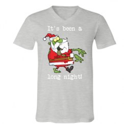 Unisex V-Neck Jersey Tee