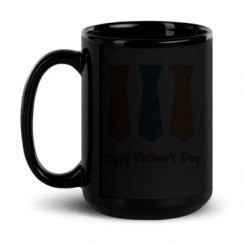 15oz Black Glossy Mug