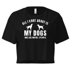 Ladies Festival Cali Crop Top Tee