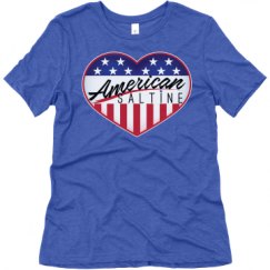 Ladies Relaxed Fit Super Soft Triblend Tee