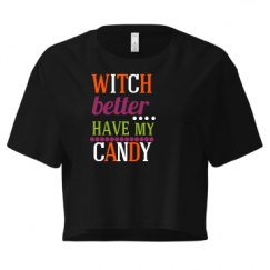 Ladies Festival Cali Crop Top Tee