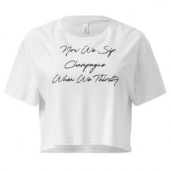 Ladies Festival Cali Crop Top Tee