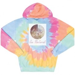 Unisex Tie-Dye Fleece Hoodie