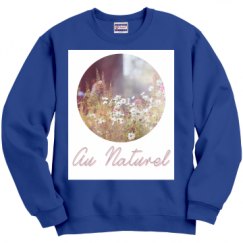 Unisex Film and Foil Crewneck Sweatshirt