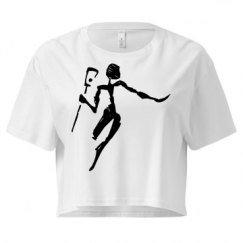 Ladies Festival Cali Crop Top Tee