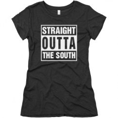 Ladies Slim Fit Super Soft Triblend Tee