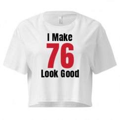 Ladies Festival Cali Crop Top Tee