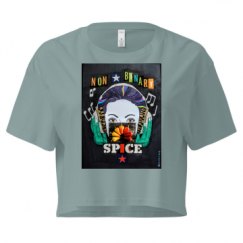 Ladies Festival Cali Crop Top Tee