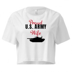 Ladies Festival Cali Crop Top Tee