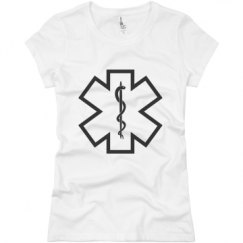 Ladies Slim Fit Basic Promo Jersey Tee