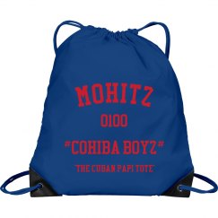 CUBAN PAPI COHIBA BOYZ TOTE BAG(BLUE)