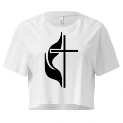 Ladies Festival Cali Crop Top Tee