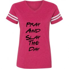 Ladies Relaxed Fit Vintage Sports Tee