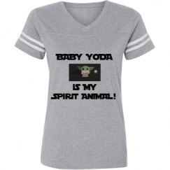 Ladies Relaxed Fit Vintage Sports Tee