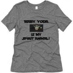 Ladies Relaxed Fit Super Soft Triblend Tee