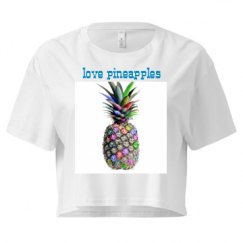 Ladies Festival Cali Crop Top Tee