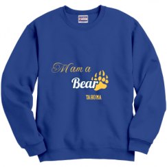 Unisex Film and Foil Crewneck Sweatshirt