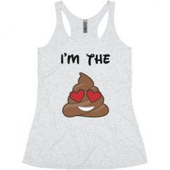 Ladies Slim Fit Super Soft Racerback Triblend Tank