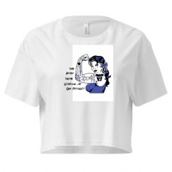 Ladies Festival Cali Crop Top Tee