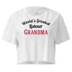 Ladies Festival Cali Crop Top Tee