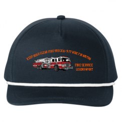 Snapback Five-Panel Rope Hat