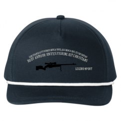 Snapback Five-Panel Rope Hat