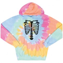 Unisex Tie-Dye Fleece Hoodie