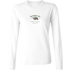 Ladies Relaxed Fit Basic Long Sleeve Tee