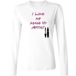 Ladies Relaxed Fit Basic Long Sleeve Tee